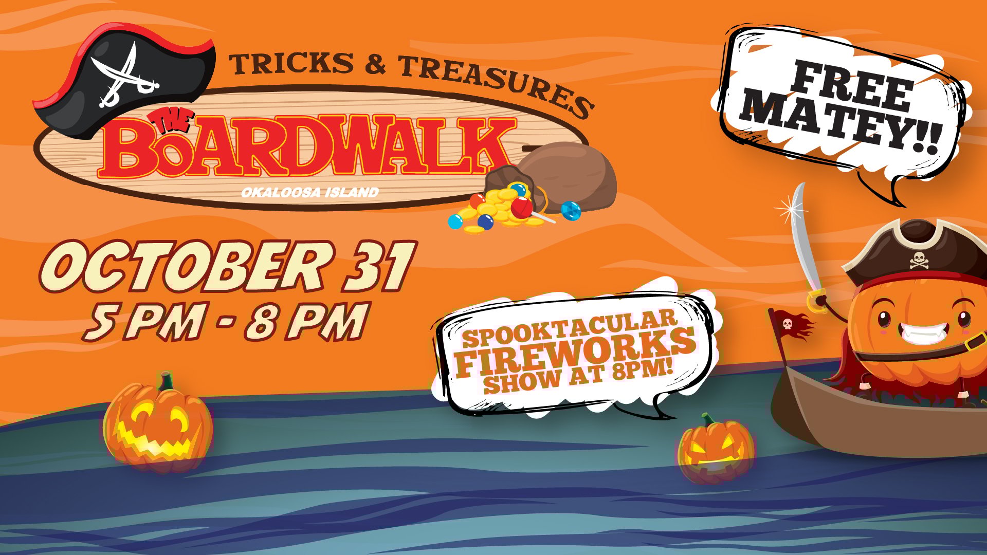 The island resort trick and treat