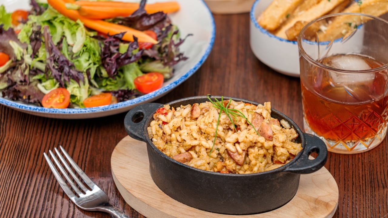 Boudin Risotto